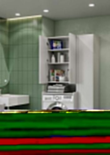 Шкаф-пенал Aquaton Лондри 1A260503LH010 70х200 напольный цвет белый - фото 4