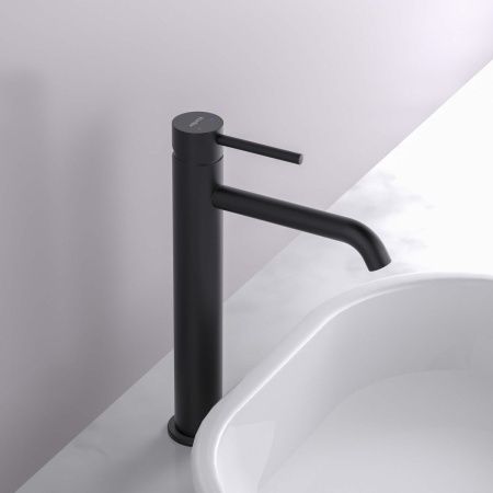 Смеситель Aquatek ЕВРОПА AQ1304MB на раковину черный