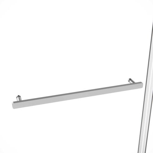 Душевой уголок Vincea Slim Soft VSR-1SS9014CL 140х90 стекло прозрачное профиль хром без поддона - фото 4