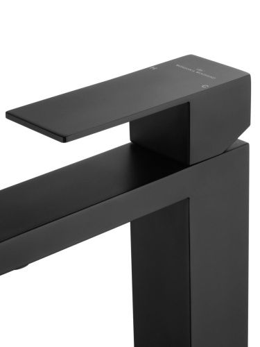 Смеситель Wonzon & Woghand WW-A40982-MB на раковину черный - фото 4