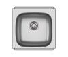 Кухонная мойка Ukinox Спектр SPM500.500 -GT6K -C 50х50 цвет нержавеющая сталь поверхность матовая