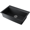 Кухонная мойка Omoikiri Daisen 77 4993630 75х50 цвет черный поверхность матовая