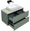 Тумба под раковину Allen Brau Infinity 1.21001.CGM 80х50 подвесная цвет зеленый