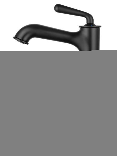 Смеситель для раковины Wonzon & Woghand Steam WW-88239008-MB на столешницу черный - фото 2