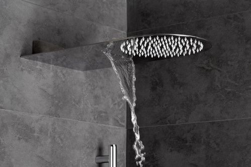 Верхний душ AQG 19FLO0220R2F хром - фото 3