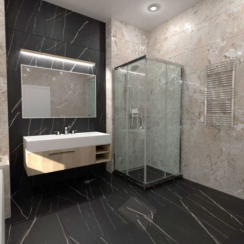 Душевой уголок Тритон Фикс-Хром Щ0000067439 90х90 стекло прозрачное профиль хром без поддона - фото 4