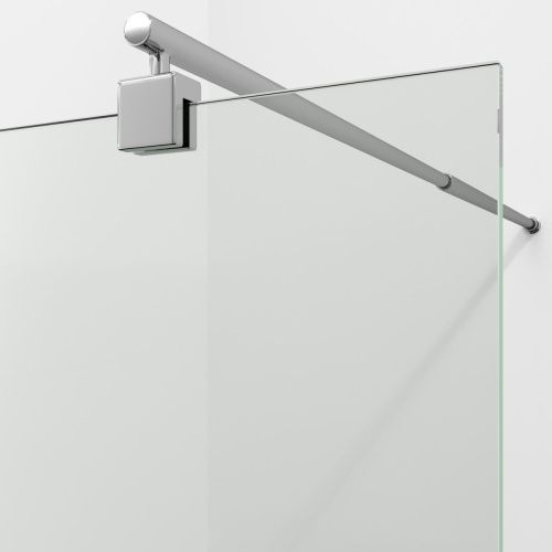 Душевая перегородка Wasserkraft Rur 30W 30W44 100х200 стекло прозрачное профиль хром - фото 4