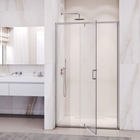 Душевая дверь RGW Passage 350800801-11 100х195 стекло прозрачное профиль хром