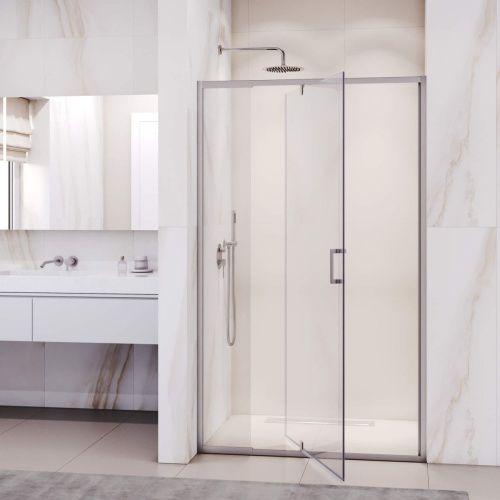 Душевая дверь RGW Passage 350800889-11 80х195 стекло прозрачное профиль хром - фото 2