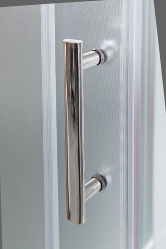 Душевой бокс AvaCan  EM4515LED 150х85 стекло с рисунком профиль хром - фото 5