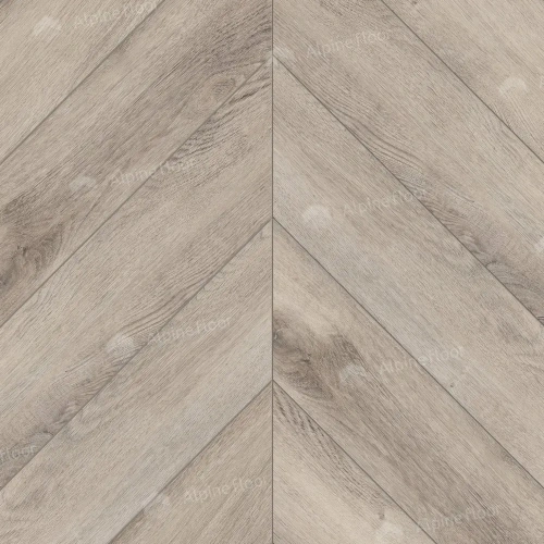 Кварцвиниловая плитка Alpine Floor Chervon Alpine LVT ECO 20-8 Дуб Исида Chevron толщина 0.25 см 43 класс 555х127 - фото 5