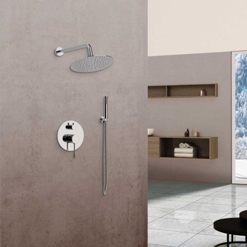 Душевая система Vincea Desire VSFW-1D1CH встраиваемая в стену цвет хром