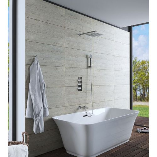 Душевая система Timo Petruma SX-5149/00SM встраиваемая в стену цвет хром с термостатом - фото 2