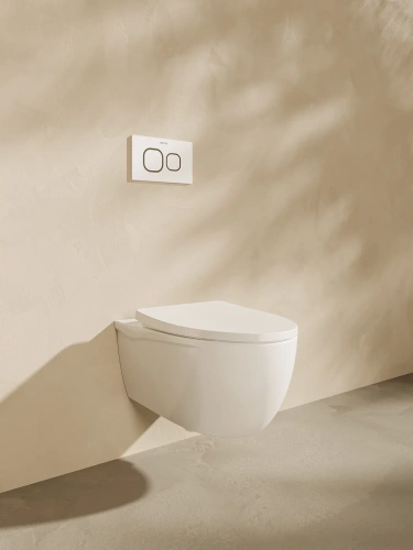 Чаша унитаза подвесная Arrow AHB2162H цвет белый без сиденья безободковая каскадный смыв - фото 2