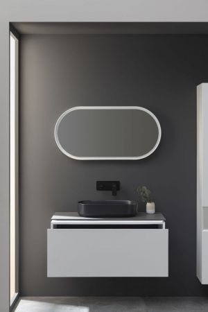 Тумба под раковину Allen Brau Infinity 1.21004.WM 100х50 подвесная цвет белый