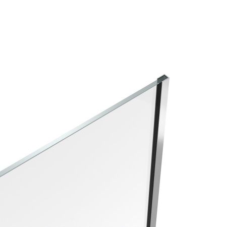 Шторка на ванну Teymi Timo T00273 70х140 стекло прозрачное профиль хром ориентация универсальная