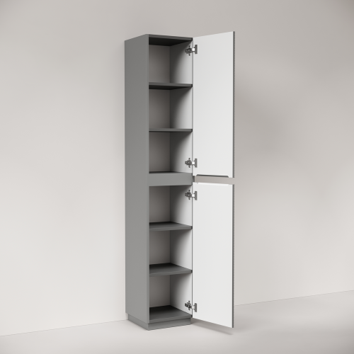 Шкаф-пенал Sancos FOLK Floor PFL35FES 40х190 напольный цвет серый - фото 5