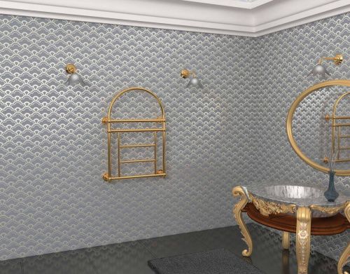 Полотенцесушитель электрический Cordivari Retro3 Electric 3581330000021 70х100 золото