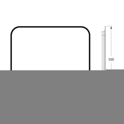 Зеркало с подсветкой Defesto AURA DF 2973RH 60х50 подвесное - фото 2