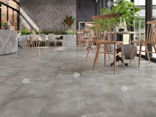 SPC ламинат Alpine Floor Stone Mineral Core ECO 4-12 MC Девон толщина 0.4 см 43 класс 609,6х304,8 - фото 5