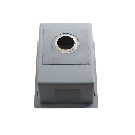 Кухонная мойка Melana ProfLine MLN-R3344H 35х45 цвет серый поверхность матовая