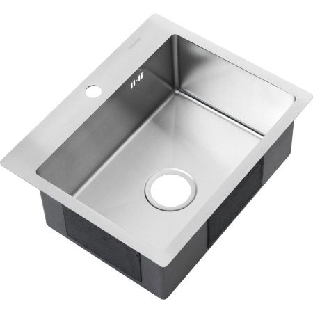 Кухонная мойка Melana ProfLine MLN-R5343H 55х45 цвет серый поверхность матовая