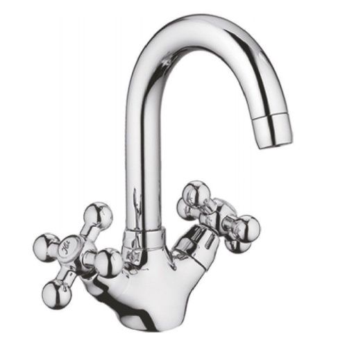 Смеситель для кухни Cron CN1319 на мойку хром - фото 2