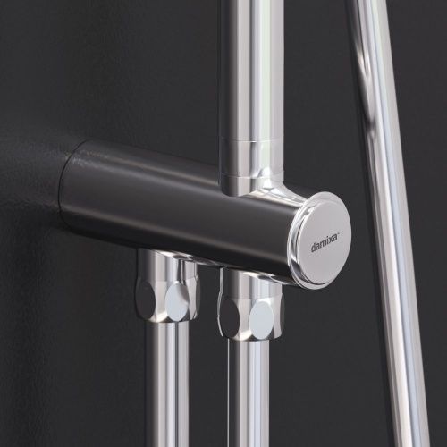 Душевая стойка Damixa Apollo 947000000 настенная цвет хром - фото 5