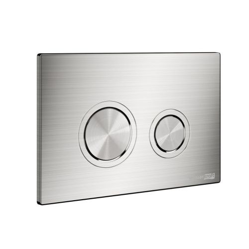 Клавиша смыва механическая Wasserkraft BN01 цвет никель - фото 2