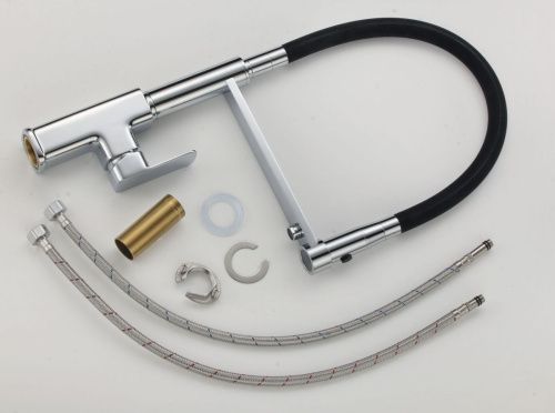 Смеситель для кухни Savol S-L1808-01 на столешницу хром - фото 3