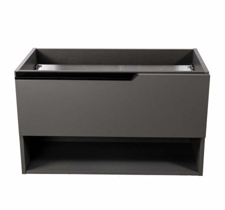 Тумба под раковину Visobath Eleven 85607/Ceniza 100х50 подвесная цвет серый