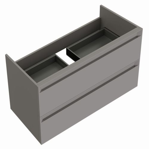 Тумба под раковину Allen Brau Eclipse 2.0 1.E1001.PGM 2.0 60х50 подвесная цвет серый - фото 5