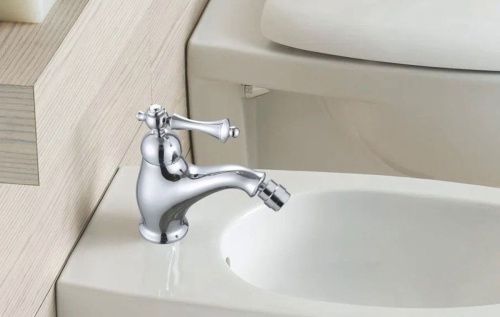 Смеситель Rose R0107 на биде хром - фото 4