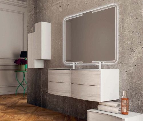 Зеркало с подсветкой Cezares 54353 120х90 подвесное - фото 4