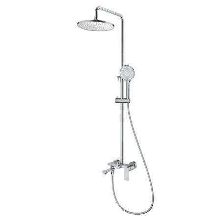 Душевая стойка Splenka S05.24 настенная цвет хром