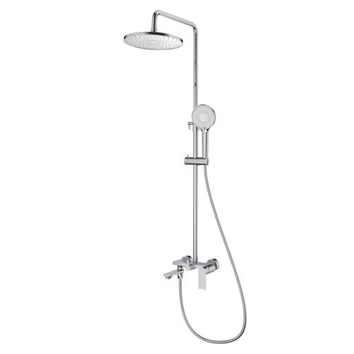 Душевая стойка Splenka S05.24 настенная цвет хром - фото 2