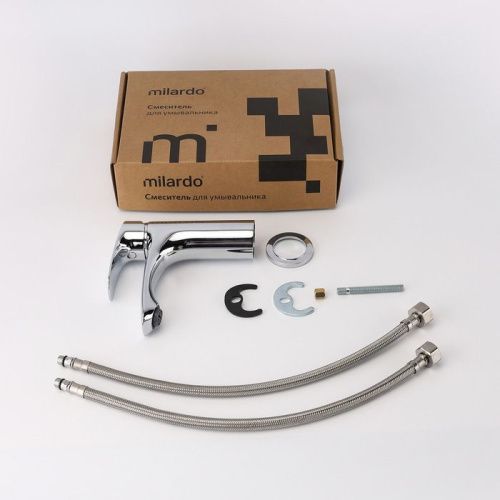 Смеситель Milardo Rora RORSB00M01 на раковину хром - фото 2