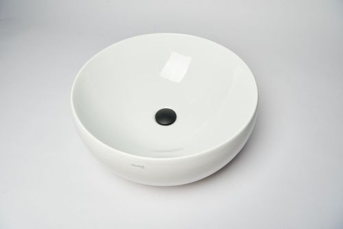 Раковина из сантехнического фарфора Galassia Dream 7333 50х50 накладная цвет белый - фото 3