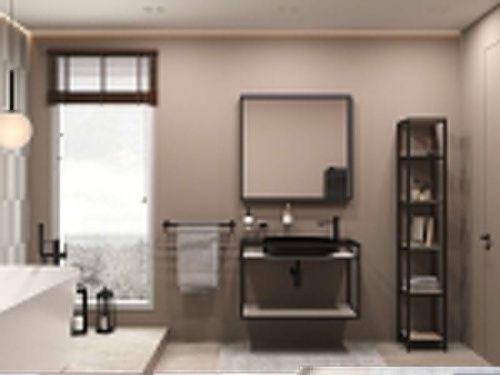 Зеркало с подсветкой Allen Brau Liberty 1.330015.BB 90х90 подвесное - фото 4