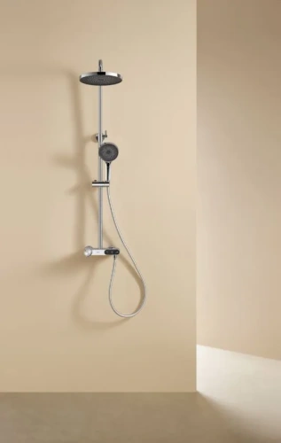 Душевая стойка Arrow AMG13SH868ACP настенная цвет хром с термостатом - фото 2