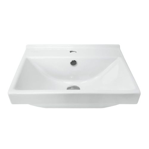 Тумба с раковиной Comforty Никосия 00-00018022CF 50х40 подвесная цвет белый - фото 3