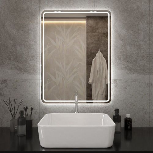 Зеркало с подсветкой Maretti Florenza FL146080P34EL 60х80 подвесное - фото 2