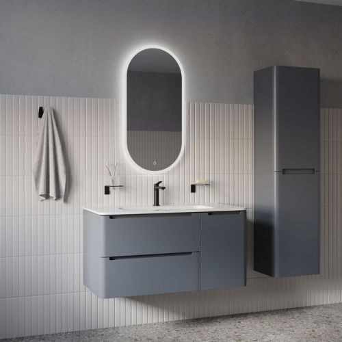 Зеркало Iddis Uniq UNI9045i98 90х50 подвесное - фото 2