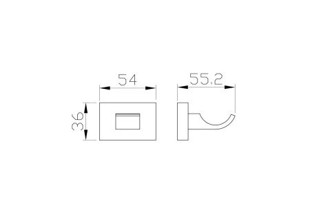 Крючок Wonzon & Woghand Flat WW-9715