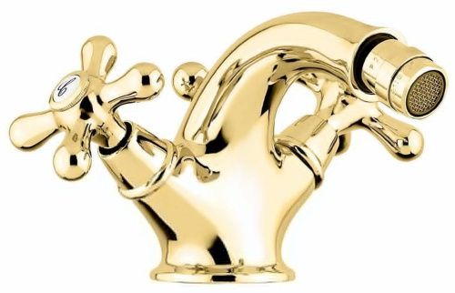 Смеситель Emmevi Deco Classic 12014/OR на биде золото