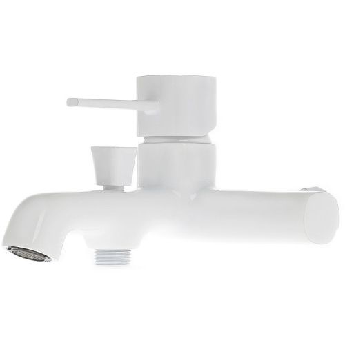 Душевая стойка Orange Karl M05-934w настенная цвет белый - фото 3