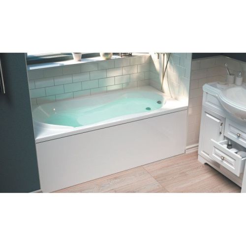 Ванна акриловая 1MarKa ENNA 01эн1775 170х75 пристенная прямоугольная без каркаса - фото 2