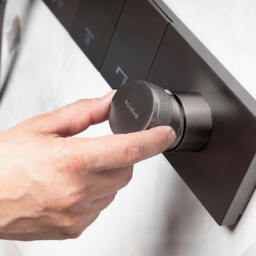 Душевая система Boheme Zodiac 132-GM встраиваемая в стену цвет серый - фото 2