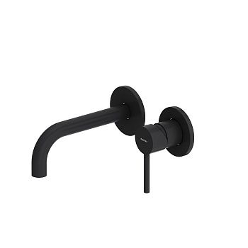 Смеситель для раковины Damixa Scandinavian Pure 360260300 встраиваемый в стену черный