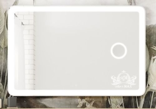 Зеркало с подсветкой Art&Max LATINA AM-Lat-1200-800-DS-F-X3 120х80 подвесное